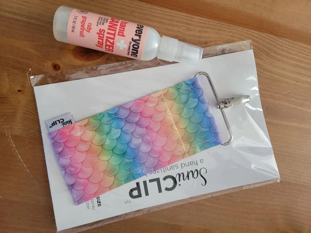 Mermaid Hand Sanitizer Holder & Spray